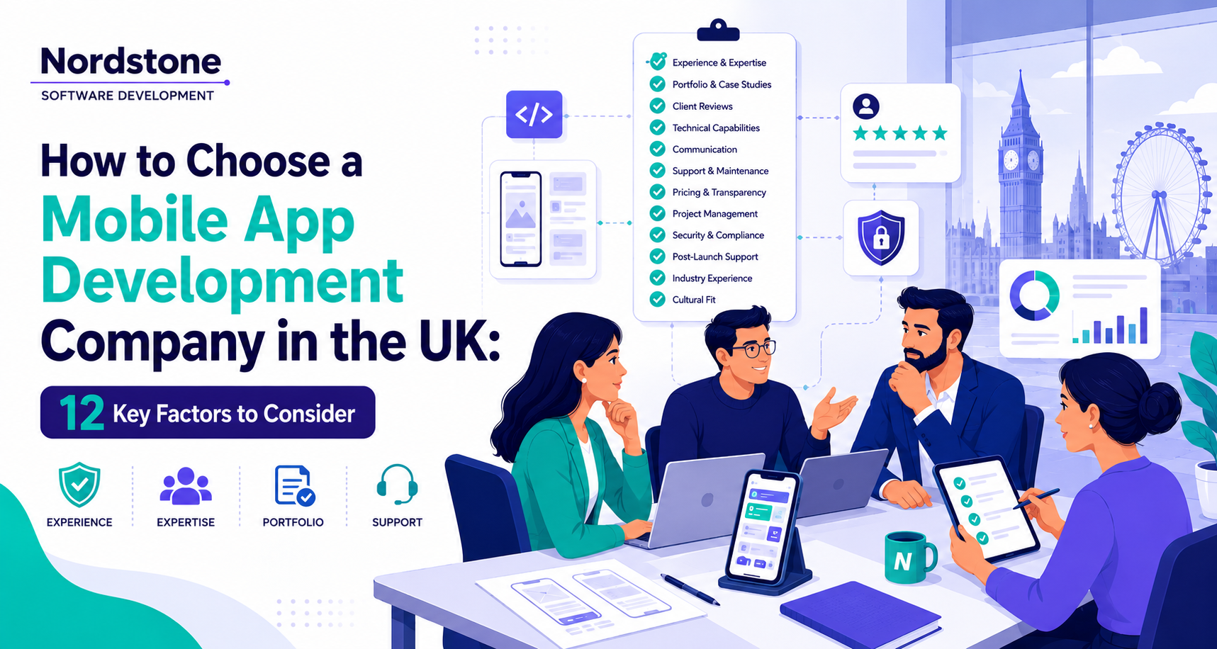 12 Factors to Consider When Choosing a Mobile App Development Company UK