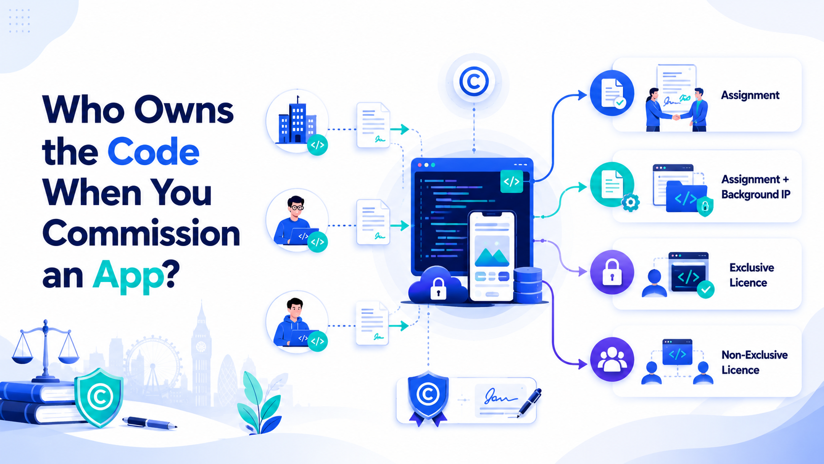 Who Owns the Code When You Commission an App?