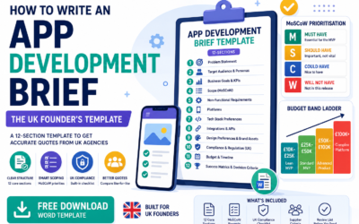 How to write an app development brief: the UK founder’s template (free download)