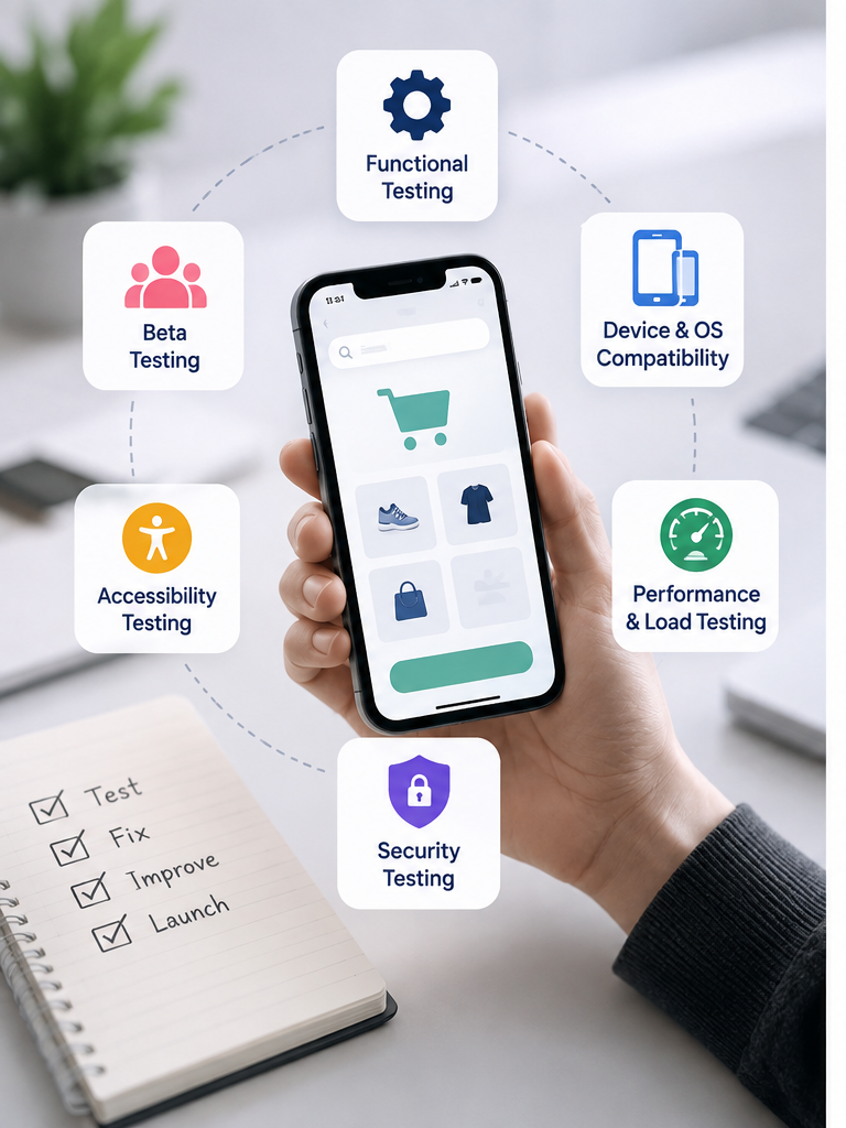 Types of APP testing