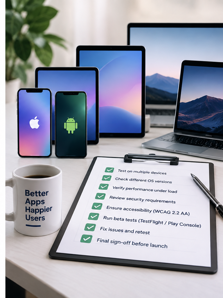 Pre launch QA check list