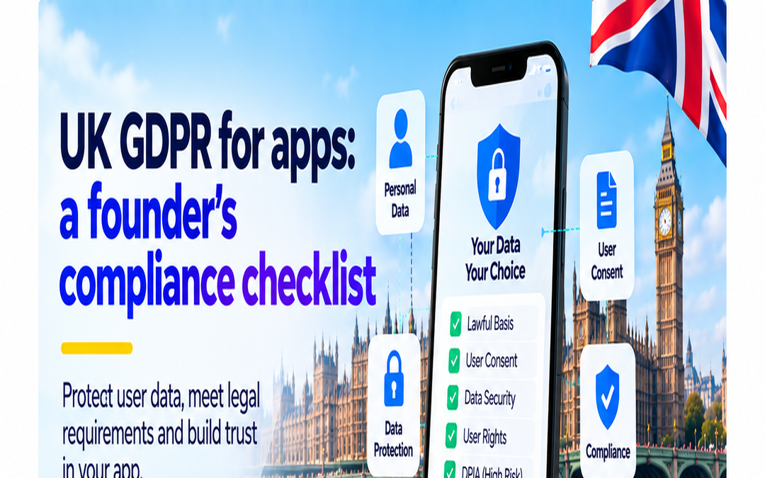 UK GDPR for apps: a founder’s compliance checklist